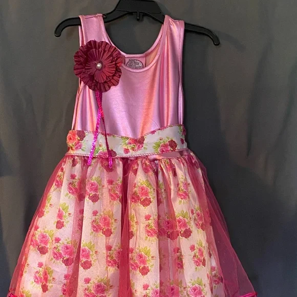 open lace back dress Tower Princess Dress  Little Bear and Bean Boutique, LLC